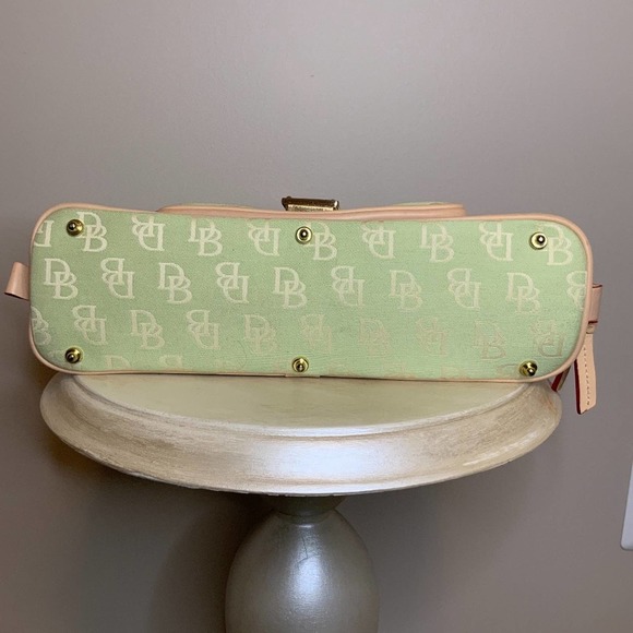 Vintage Dooney & Bourke Green Clutch Bag - Picture 6 of 10